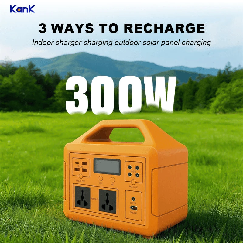 Wholesale 300W Portable Power Station 307Wh Solar Compatible For School Camping And Emergency